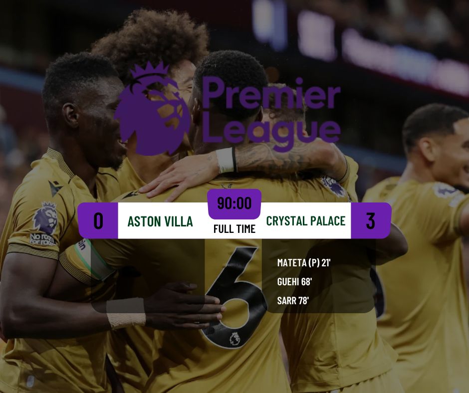 Aston Villa vs Crystal Palace