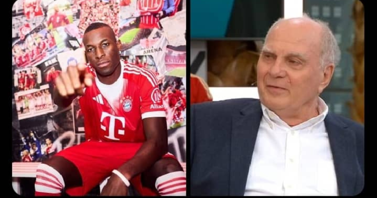 Nicolas Jackson and Uli Hoeneß