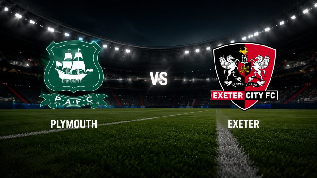 Plymouth vs Exeter prediction for EFL cup